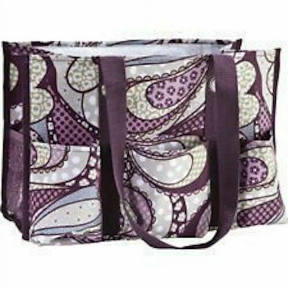 Mycrazybuy New Organizing Utility Picnic Lunch Mummy Tote 31 Gift Shoulder Bag In Patchwork Paisley
