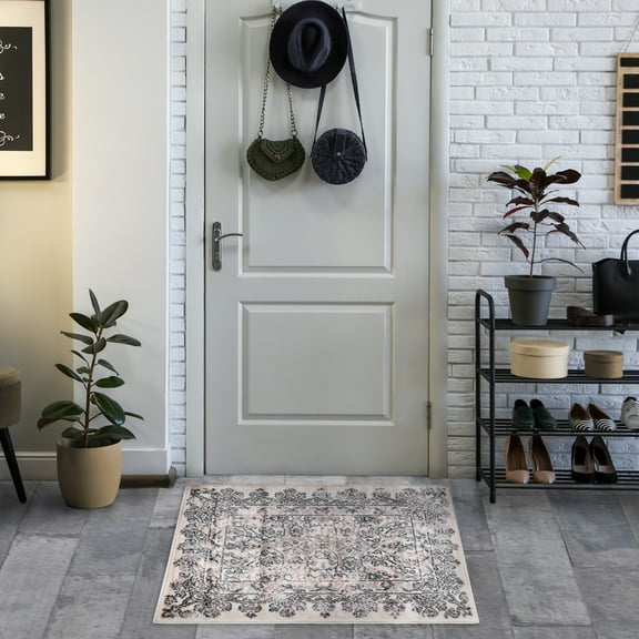Myel Classic Medallion Indoor Area Rug