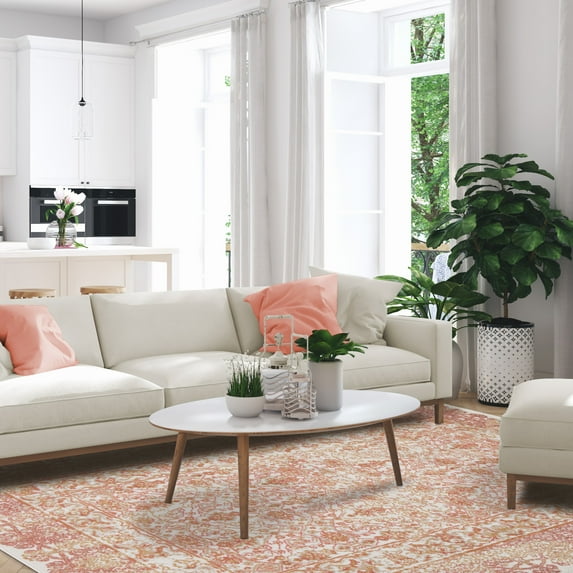 Myel Classic Medallion Indoor Area Rug