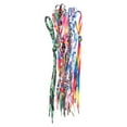 thumbnail image 1 of HEATSHAKING Flat Shoe Laces for Sneakers Assorted Color Men Women Outdoor Use 10 Pairs 39in, 1 of 10