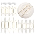 thumbnail image 1 of Myenne 12pcs Plate Wall Holder Invisible Plate Hangers Decorative Plate Wall Display Holders Wall Mount Plate Stand With Wall Hooks, 1 of 11