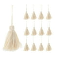 thumbnail image 1 of Myenne 15pcs Small Hanging Tassels Chunky Mini Bookmark Tassels Cotton Threads Tassels for DIY Bookmarks Craft Jewelry Making Accessories, 1 of 11