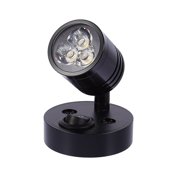 Myenne 1pc 12V Flexible RV Boat LED Light Yacht Wall Light Aluminum Suction Lamp