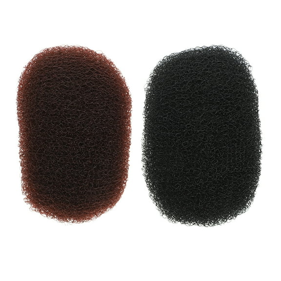 Myenne 2pcs Bump It Up Volume Inserts Comb And Styling clips For Beehive Hair Base Hair Accessories For Women Lady Girl Black Brown