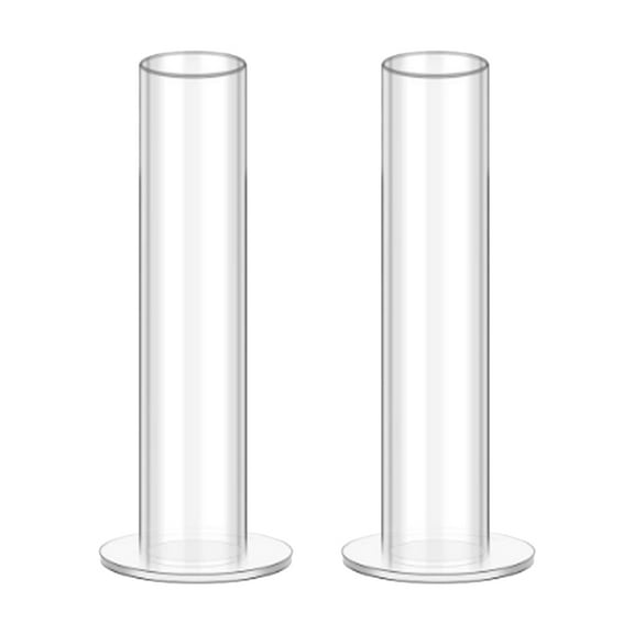 Myenne 2pcs Scrunchie Holder Stand Clear Scrunchy Tower Hair Tie Accessories Organizer Jewelry Bracelet Display Organizers