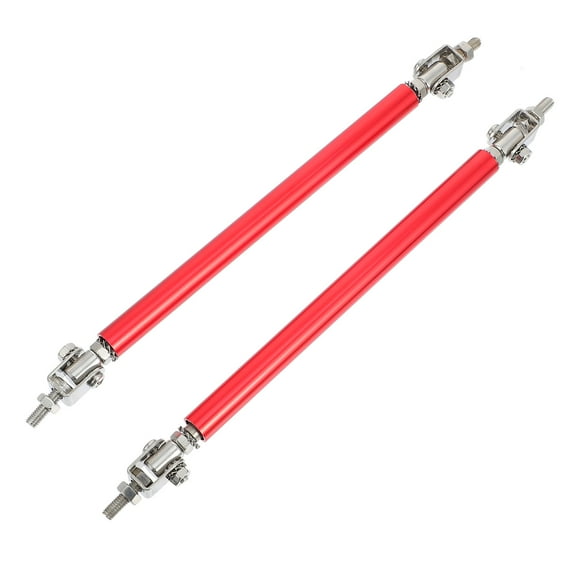 Myenne 2pcs Universal Adjustable Car Front Bumper Lip Rod Splitter Bumper Lip Rods