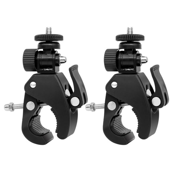 Myenne 2pcs Universal Bike Camera Rack Multi-purpose Plastic On-board Camera Holder
