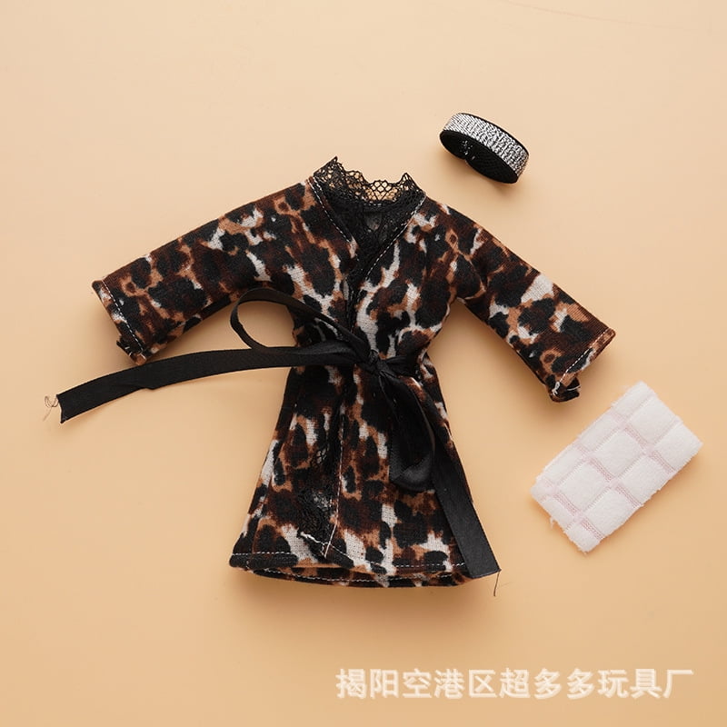 Myenne 4 Sets Miniature Dolls Dressing Bathrobe Dolls Mini Bathrobe ...