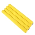 thumbnail image 1 of Myenne 4pcs Track and Field Equipments Relay Batons Sticks Non-slip Sponge Cover Racing Competition Tools Stainless Steel Running Racing Relay Batons Outdoor Fitness Running Tools(Yellow), 1 of 10