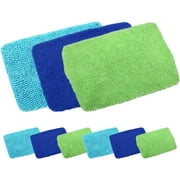 Myenne 6pcs Windshield Window Cleaning Cloths For Cars Microfiber Towels Reusable And Absorbent Suitable For Car Vehicle Detailing