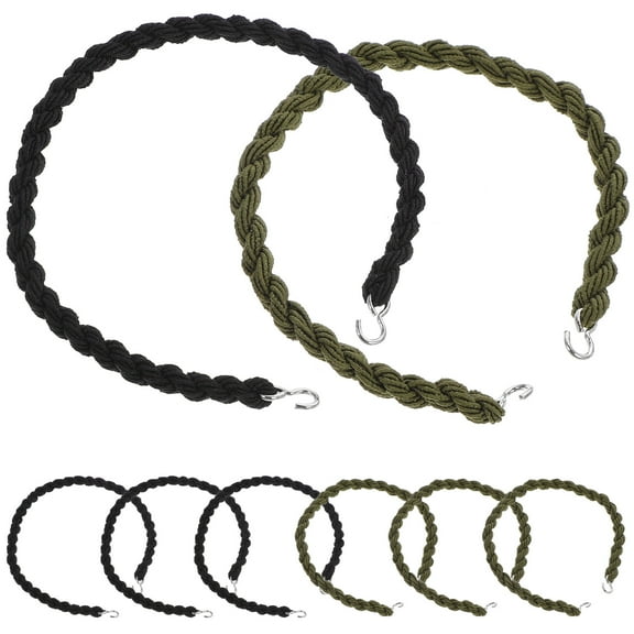 Myenne 8Pcs Portable Blousing Strap Multi-function Rope Camping Portable Boot Elastic Rope