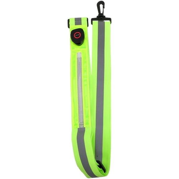 Myenne Adjustable Safety Belt Reflective Straps Noticeable Band Light for Night Running Riding