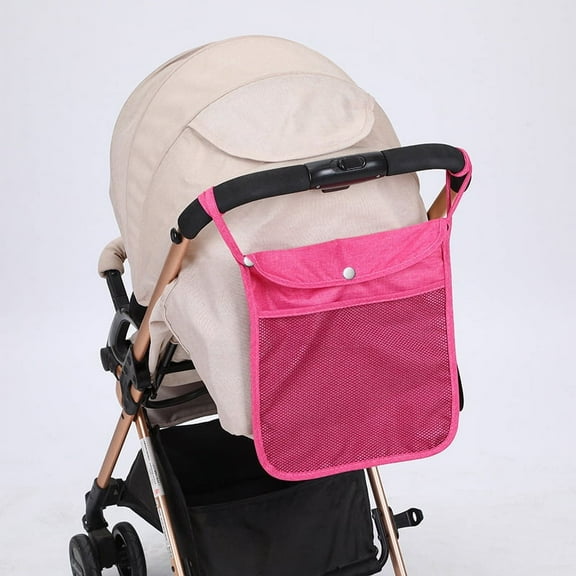 Myenne Mesh Baby Stroller Bag Baby Stroller Hanging Bag Universal Stroller Organizer Stroller Side Sling For Diaper Bottle Toy Storage Pet Stroller Accessories