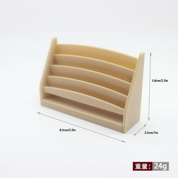 Myenne Miniature Display Shelf For Dollhouse Furniture Bookcase Mini Tiny Doll House Magazine Holder Stand Rack For Books And Trinkets Home Decor