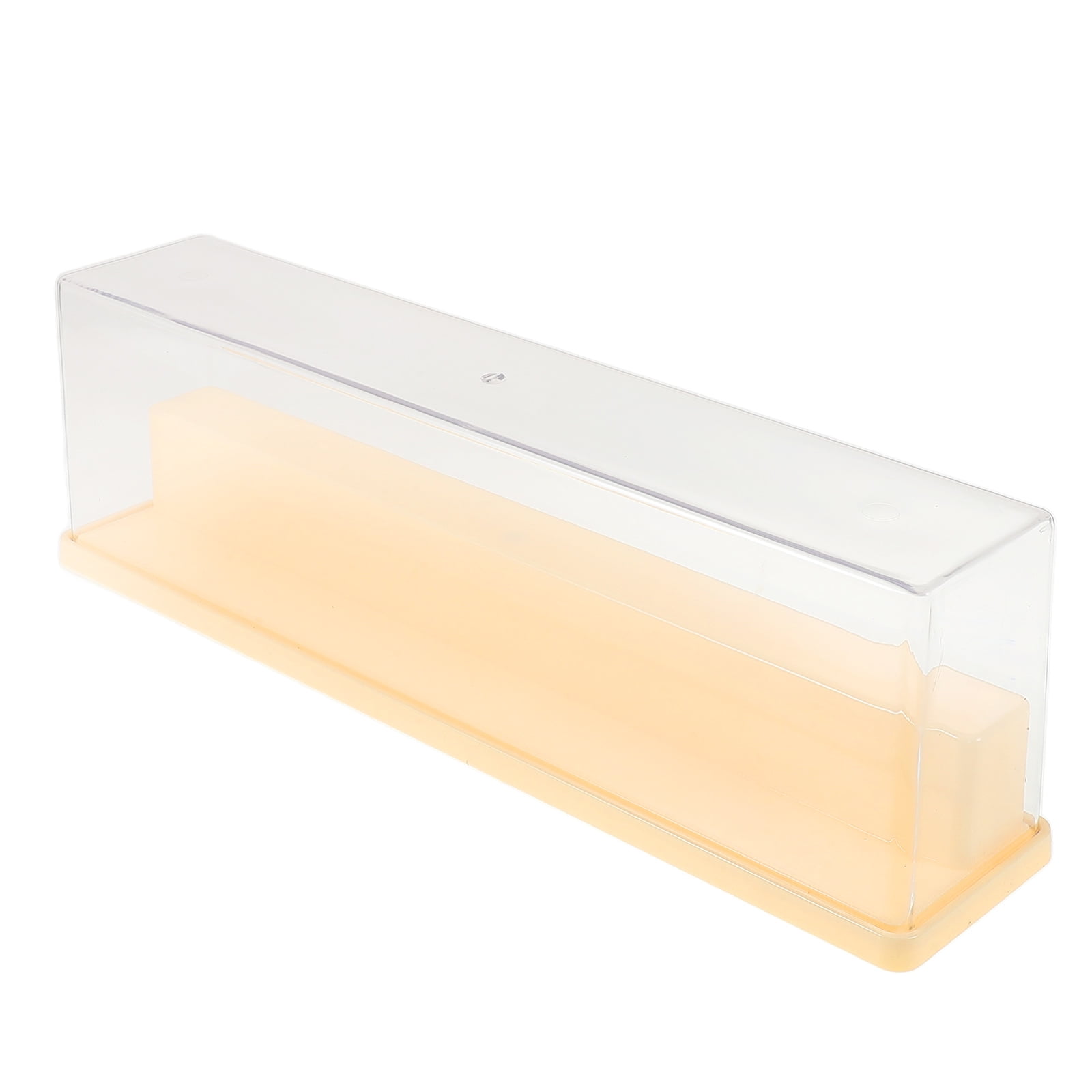 Transparent Showcase Rack Myenne Plastic Display Box With Cover Desktop Organizer Transparent ...