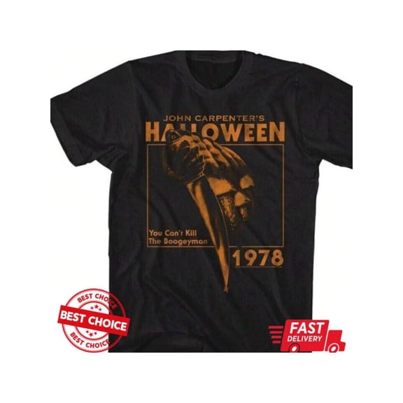 Myer Halloween 1978 Pumpkin Movie T-Shirt S-3XL Q8273 All-Season Family T-Shirt All-Season Family T-Shirt, Regular-Fit, Family T-ShirtSoft And Comfortable