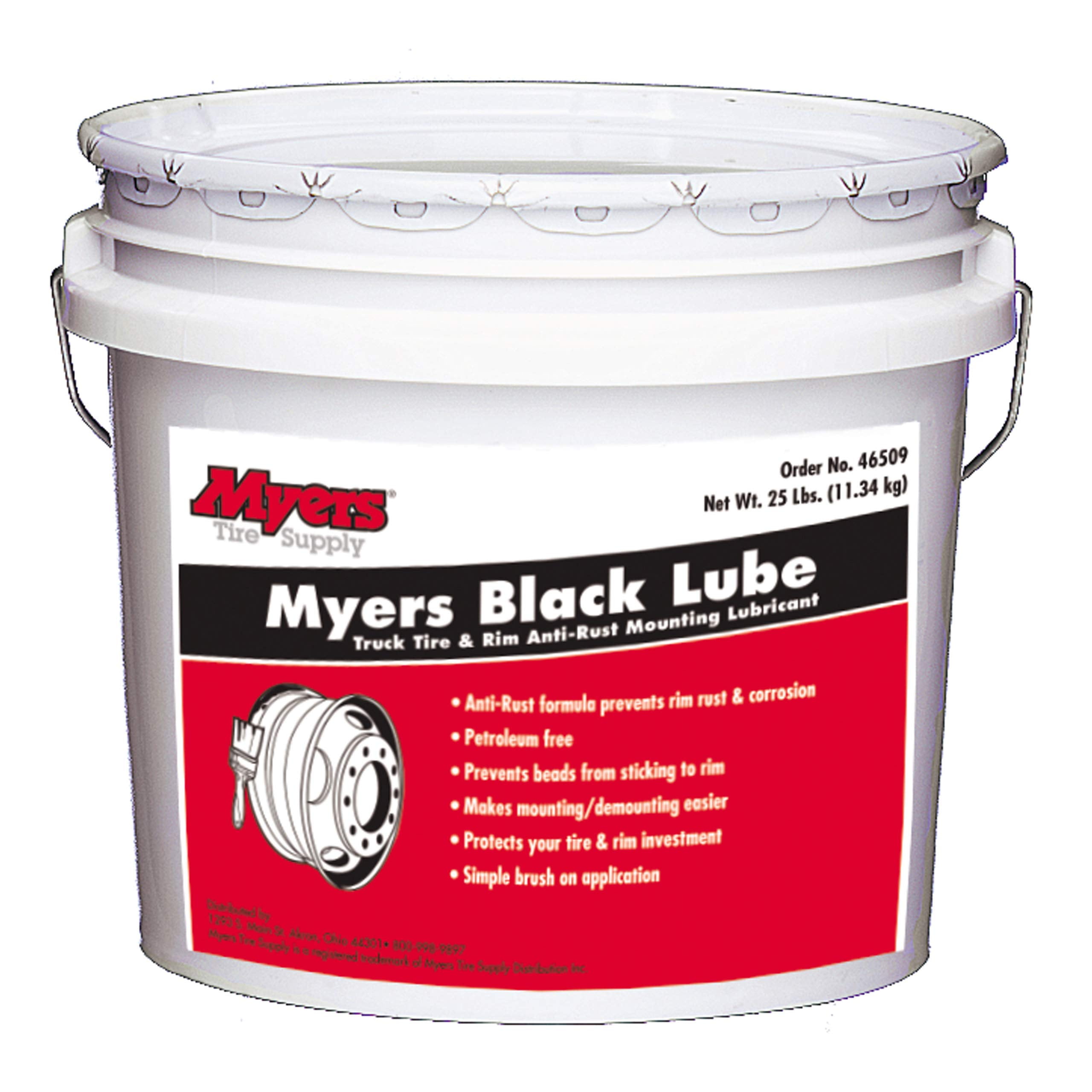Myers Tire Supply 46509 Black Tire and Rim Lube with Rust Inhibitors