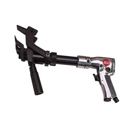 Myers Tire Supply MTS 52006 Pneumatic Air Powered Bead Breaker for Agricultural, OTR, Semi, and Commercial Truck Tires with 2-11/16-Inch Jaw Opening, Handle Exhaust, Includes Storage/Carry Case