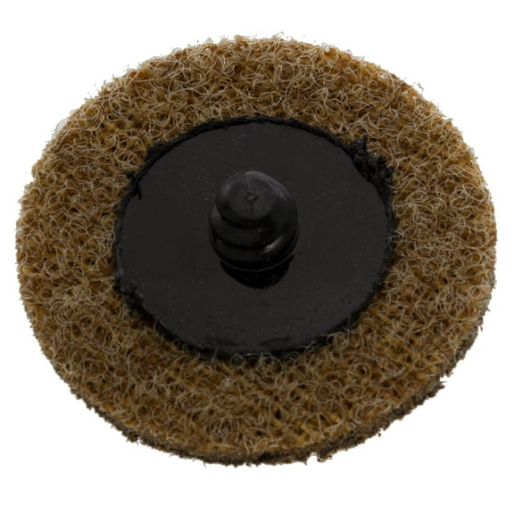 Myers Tire Supply Quick Change Surface Conditioning Discs, 2 in, Coarse Grit, Brown, 25/Pack