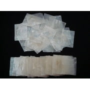 Mygann 100 Pieces Natural Rectangle Capiz Seashell Blank Disks 2
