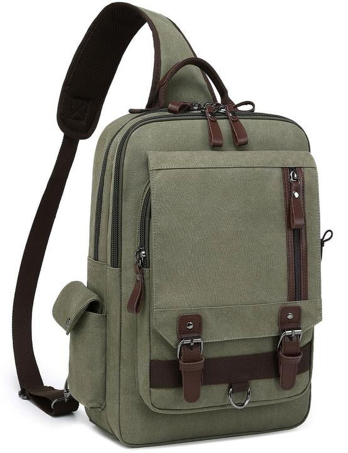 Mygreen Sling Bags Chest Shoulder Backpacks, 15.6-Inch Laptop Backpack ...