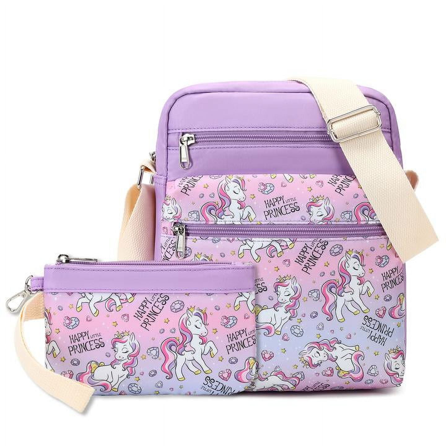 Buy DEEKEY Little Girls Purses for Kids - Toddler Mini Cute Princess  Handbags Shoulder Messenger Bag Toys Gifts Crossbody Purse (Butterfly Purple)  at .in