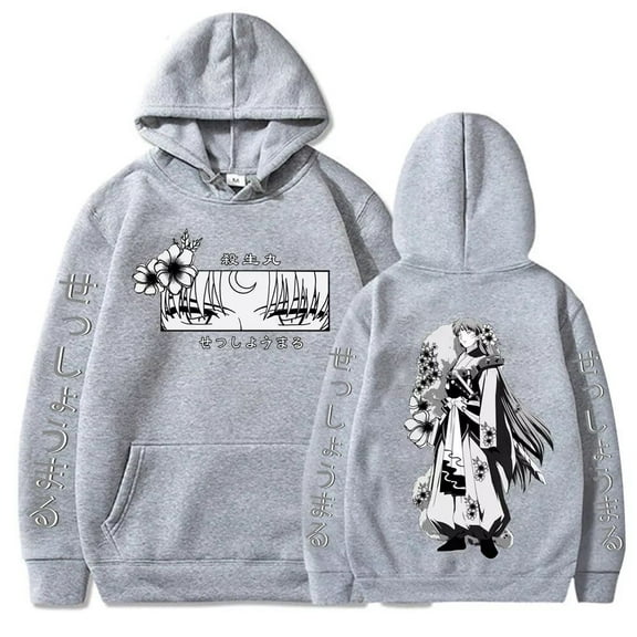 Myke TowersInuyasha Sesshomaru Hoodie Sweatshirt Fashion Women Men Winter Casual Pullovers
