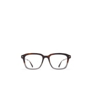 Mykita Men's Ahti Gradient Rectangular Frame Eyeglasses Brown