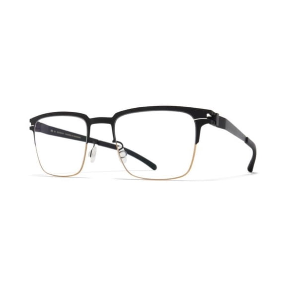 Mykita Men's Cormac Rectangular Eyeglasses Black