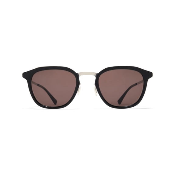 Mykita Men's Pavi Rounded Square Frame Sunglasses Black