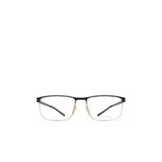 Mykita Men's Xander Rectangular Eyeglasses Black