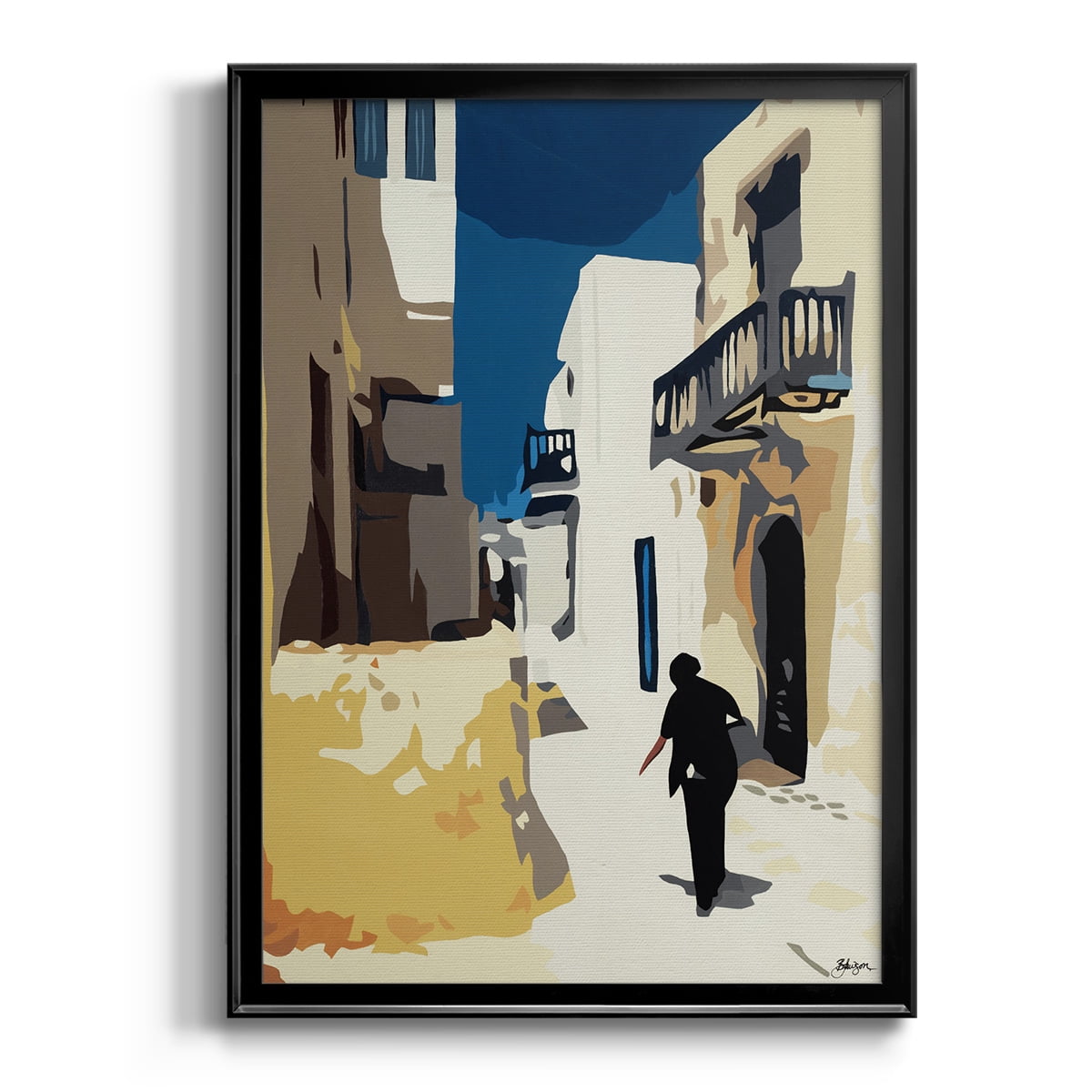 Mykonos 3 Premium Framed Print - Ready to Hang