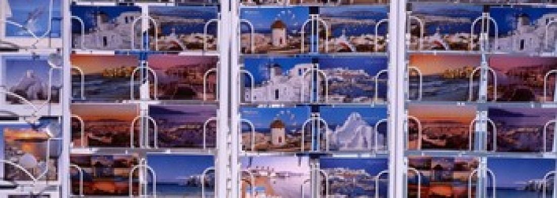 Mykonos Greece Canvas Art - Panoramic Images (18 x 7)