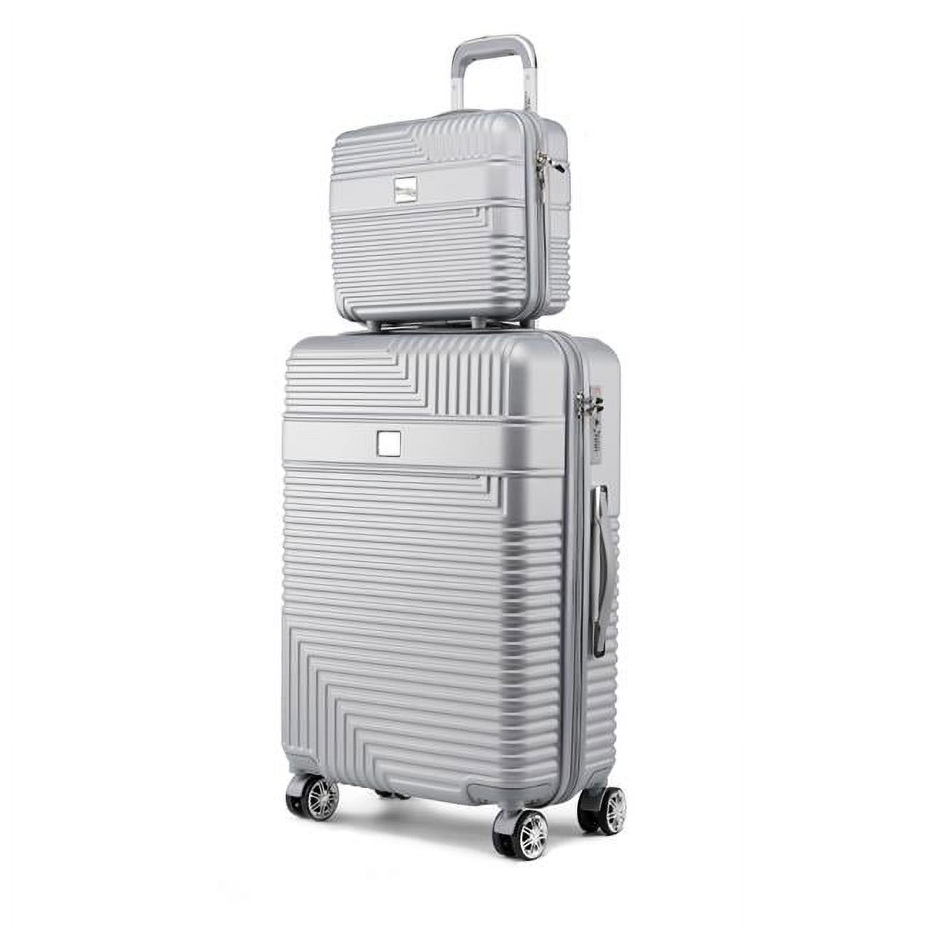 Mykonos Luggage Set with a Medium Carryon and Small Cosmetic Case 2