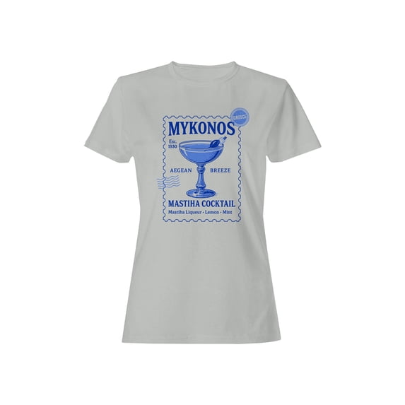 Mykonos Mastiha Cocktail Design Women's T-shirt