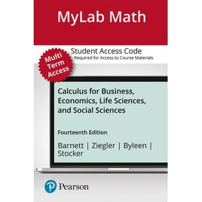 Mylab Math with Pearson Etext Access Code (24 Months) for Calculus for Business, Economics, Life Sciences, and Social Sc, (Audiobook Download)