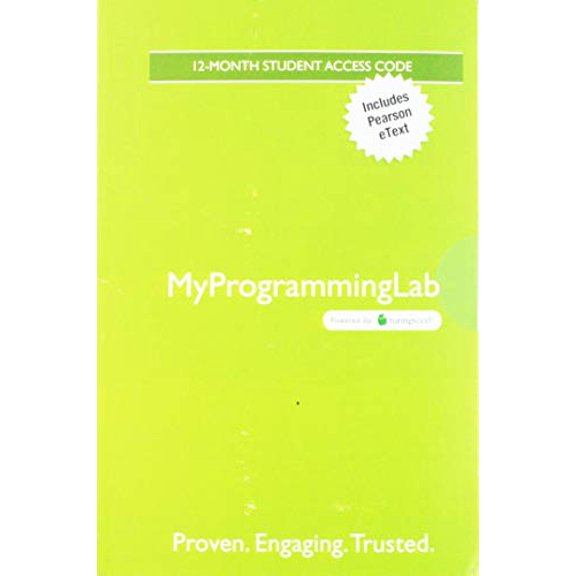 Introduction to Programming Using Visual Basic -- MyLab Programming with Pearson eText, 9780135416112, 0135416116, Paperback, 11 edition