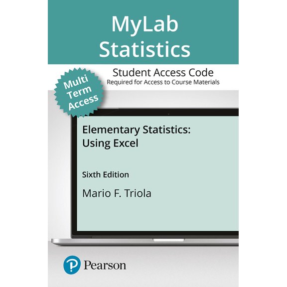 Mylab Statistics with Pearson Etext -- 24 Month Standalone Access Card -- For Elementary Statistics Using Excel, (Audiobook Download)