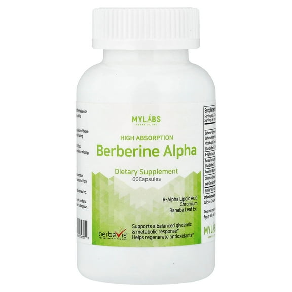 Mylabs Berberine Alpha, High Absorption, 60 Capsules