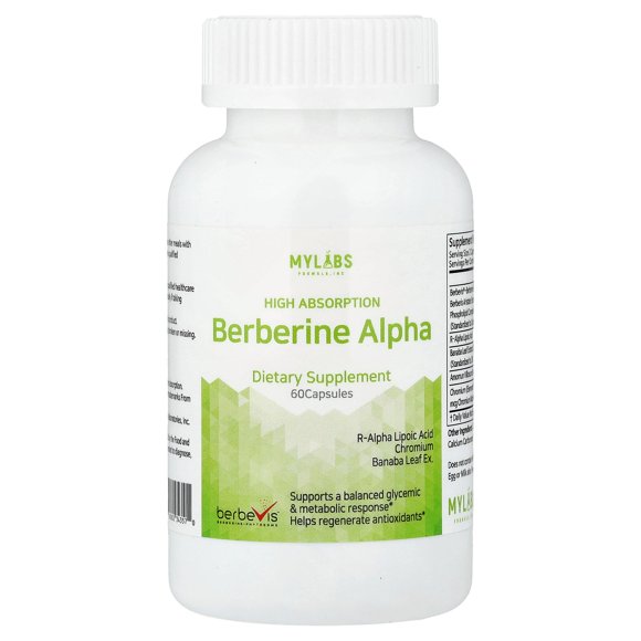 Mylabs Berberine Alpha, High Absorption, 60 Capsules