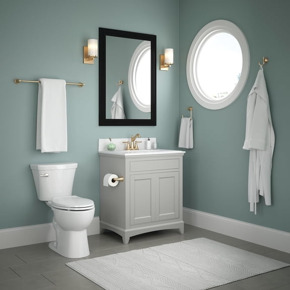 Mylan 4-Piece Bathroom Set - Champagne Bronze