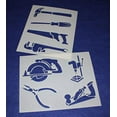 thumbnail image 1 of Mylar 2 Pieces of 14 Mil 8" X 10" Tools Stencils- Painting /Crafts/ Templates, 1 of 3