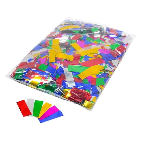 Mylar Confetti - Flameproof - 2lb Bag (Multi-Color, 2 lb Bag)