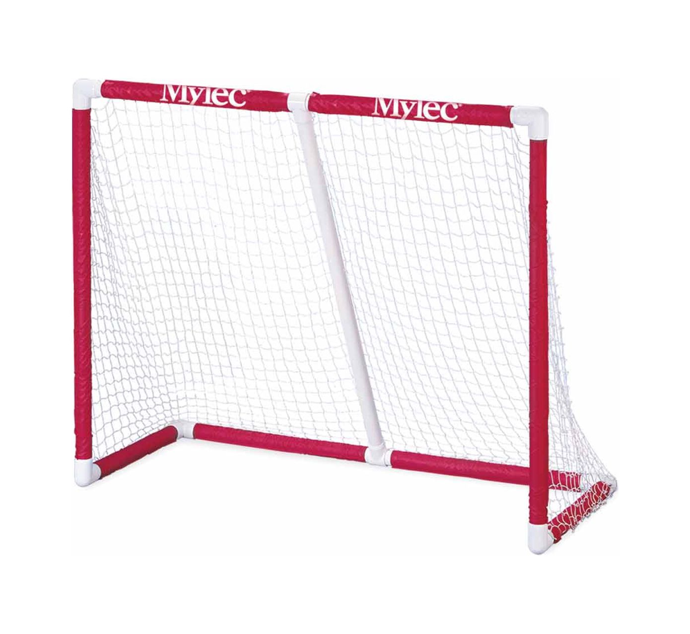 Mylec Easy Assemble Junior PVC Hockey Goal for Indoor + Outdoor - 54"W x 44"H x 24"D - 15 Pounds - Light + Portable - image 1 of 3