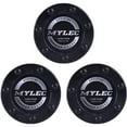 thumbnail image 1 of Mylec Official Roller Hockey Puck, PVC with Graphite Reinforced Shaft & Nylon Glides - 3 Pack, Black, 1 of 2