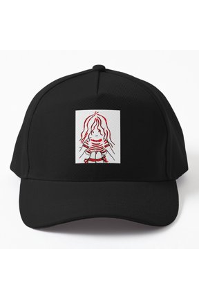 Mylene Farmer Classic Drawing Baseball Cap, Fan Tribute Statement Graphic, Classic Hat