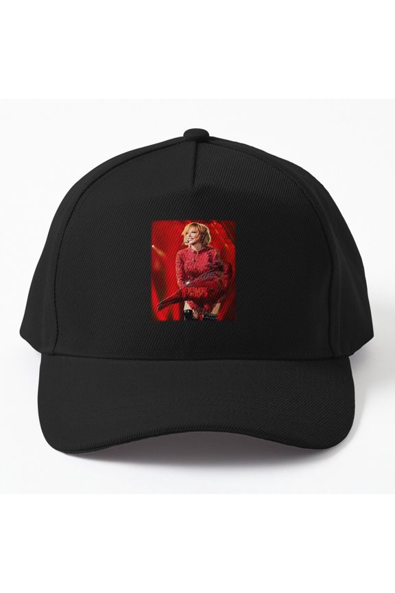Mylene Farmer Nevermore 2 Baseball Hat, Singer Fan Statement Graphic, Classic Cap