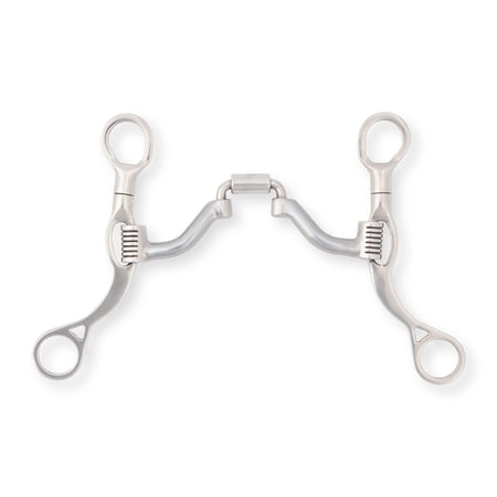 Myler MBL Short Shank Bit with Correctional Wide Port MB 41PBW - 5.5" Sweet Iron with Copper Inlay