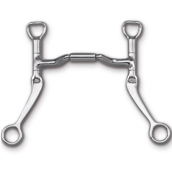 Myler MB 36 Bit: Sweet Iron Ported Barrel for Enhanced Horse Comfort
