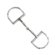 Myler Imported English Dee Snaffle Bit